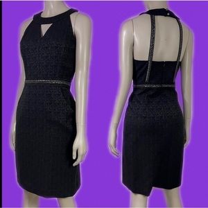 Jessica Simpson Black Sheath Dress